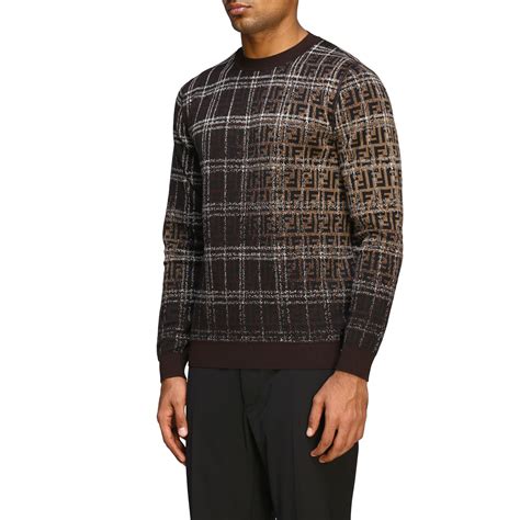 fendi brown jumper|Fendi jumper men's.